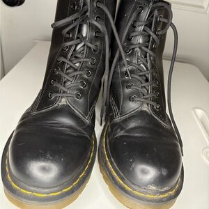 Dr. Martens Black Combat Boots
